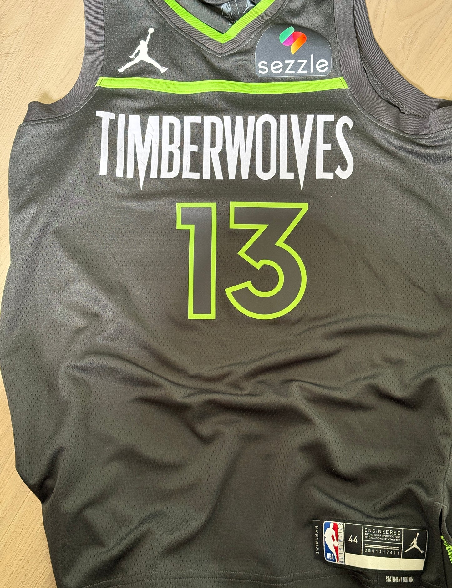 (Signed) Custom Minnesota Timberwolves Jersey